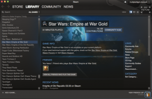 steam library